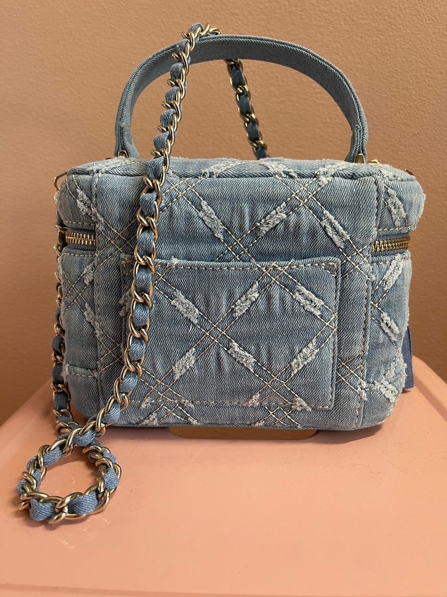 NL Lunch Box | Distressed Denim